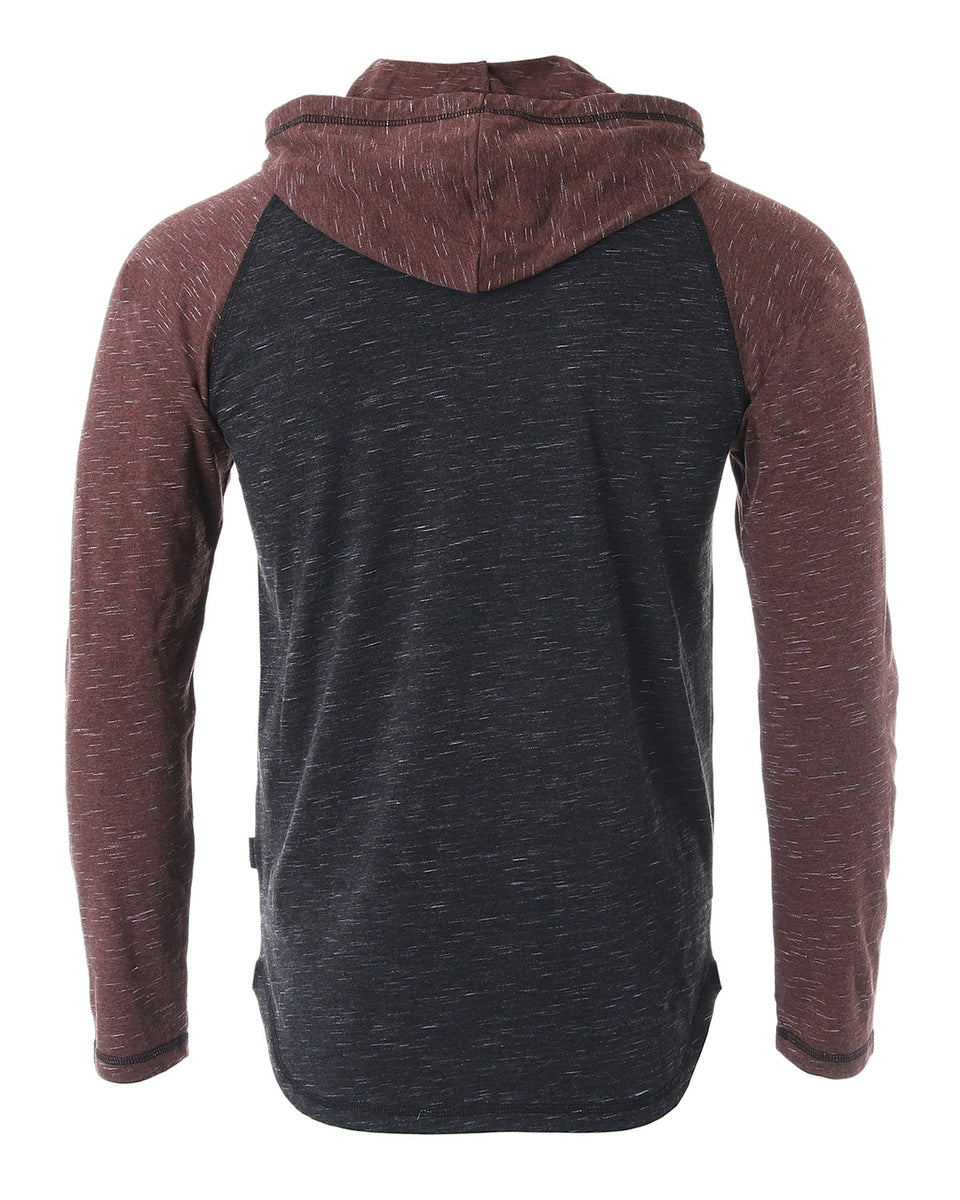 Men's Unshrinkable Mini-Waffle Henley, Hoodie, Traditional Fit