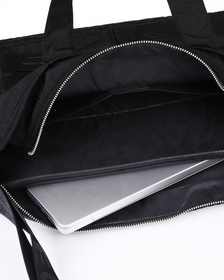 DOUBLE LAPTOP TOTE