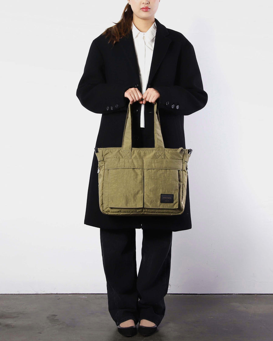 unisex double pocket laptop bag from Korean Designer's brand Zimego