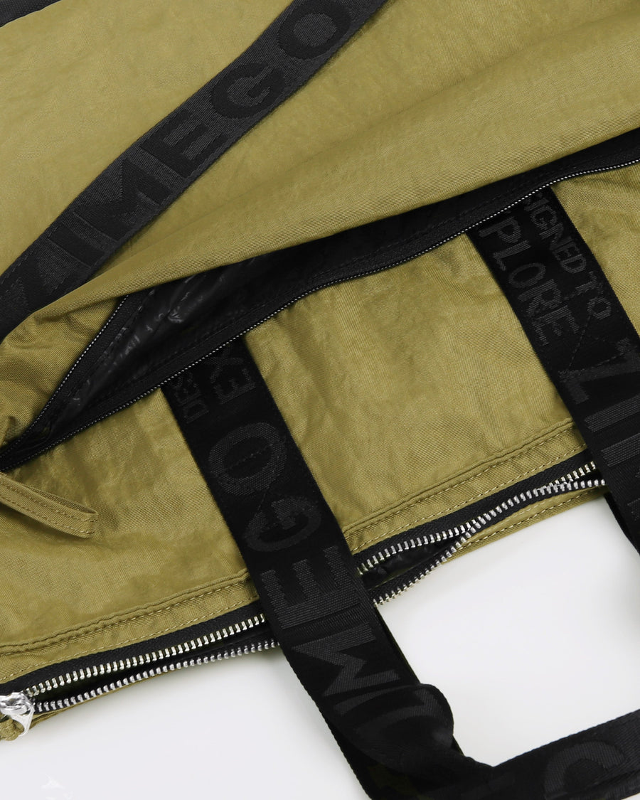 zimego crossbody laptop bag olive product detail view image