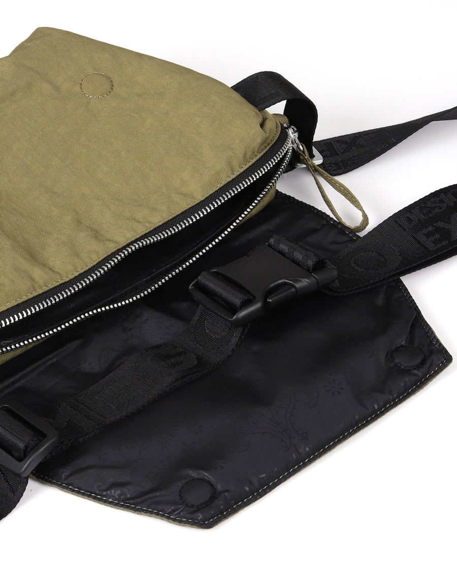 zimego fanny crossbody bag olive product detail view image