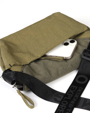 zimego fanny crossbody bag olive product detail view image