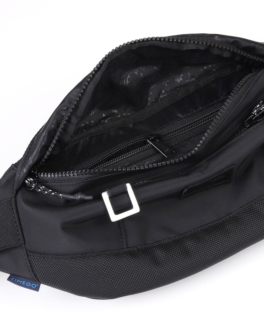 zimego fanny crossbody bag black product detail view image