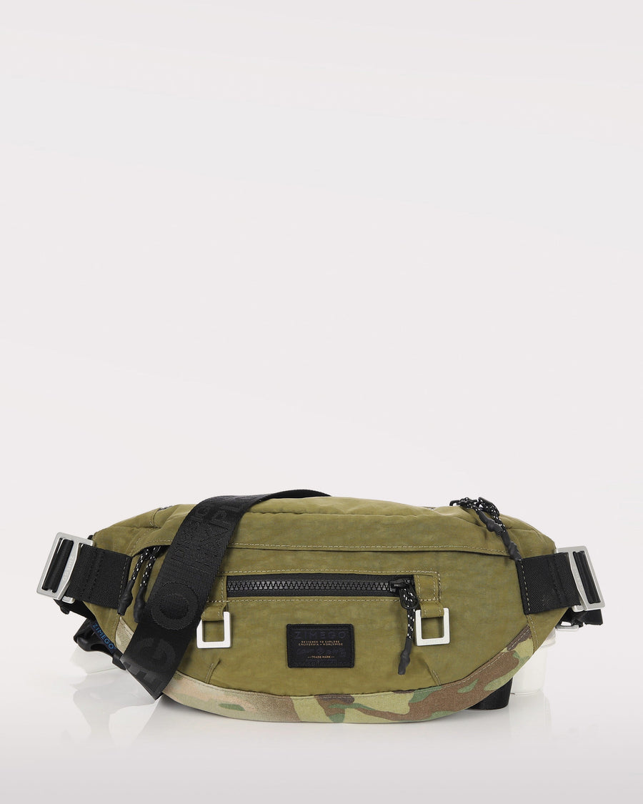 zimego fanny crossbody bag olive product detail view image