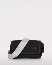 zimego waist crossbody bag black product detail view image