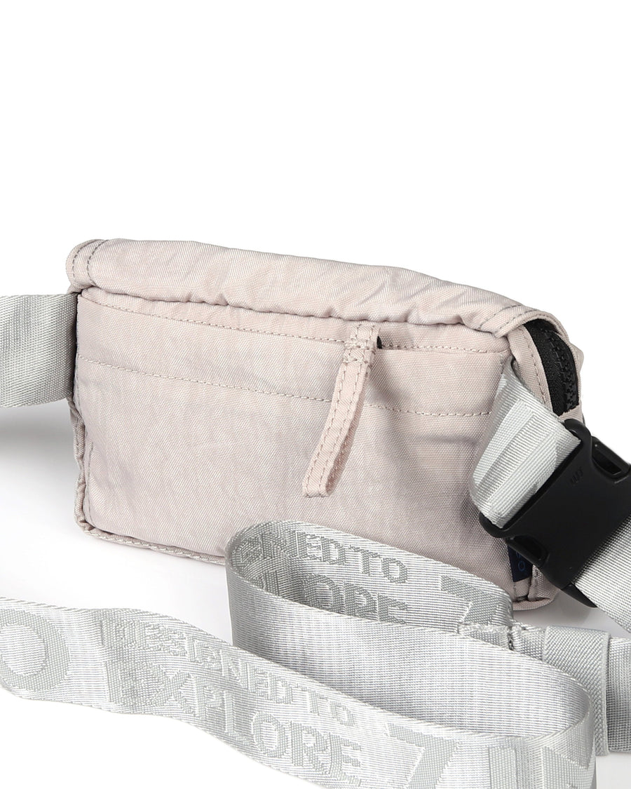 zimego waist crossbody bag mushroom pink product detail view image