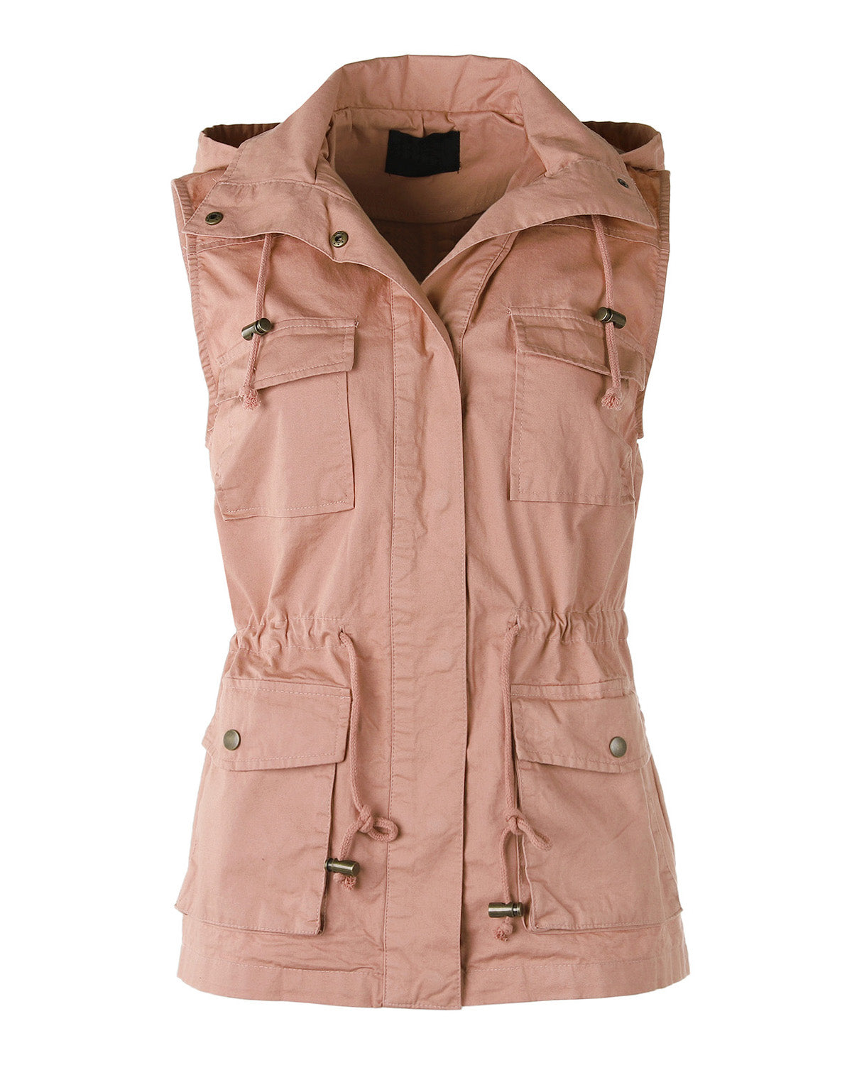 SLEEVELESS SAFARI VEST JACKET